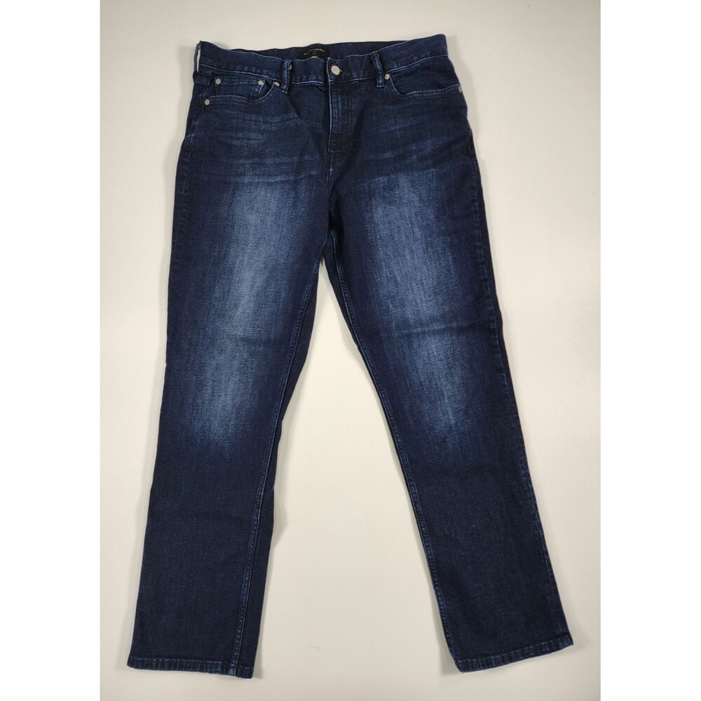 Banana Republic Jeans Mens 34x32 Slim Fit Dark Blue